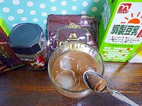 アイス♡大人のたけのこの里入♡ソイカフェモカ酒